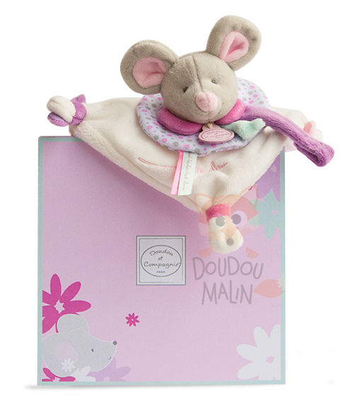  pearly souris attache sucette rose violet blanc 